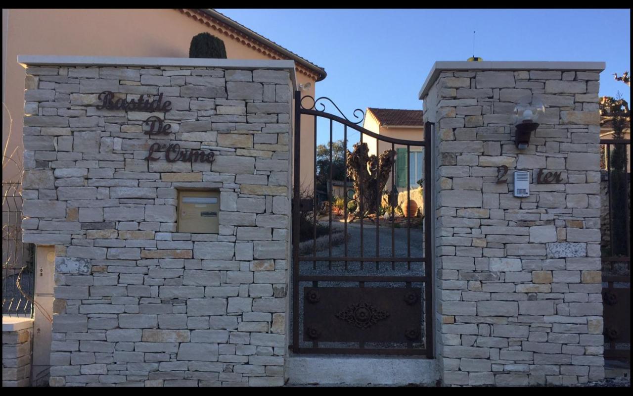 Apartamento Bastide de l'orme Forcalquier Exterior foto